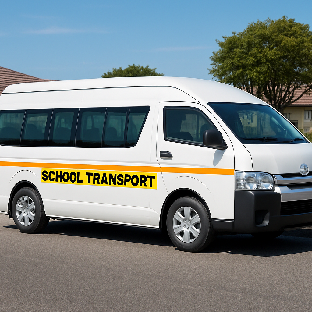 Toyota Quantum operated by Thabo Mokoena